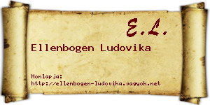 Ellenbogen Ludovika névjegykártya